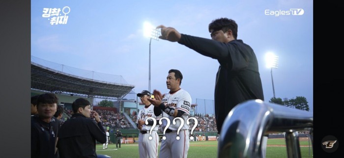 노시환을 똑딱이라고 비하발언하여 논란되고 있는 선수